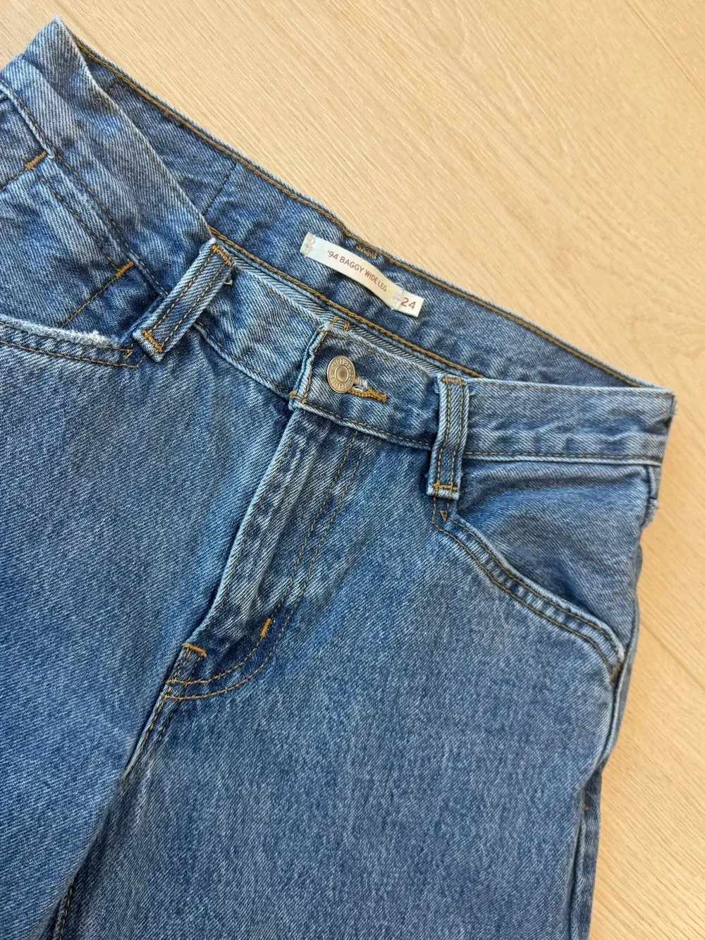 Levi’s 90s Baggy Wide-Leg Women's Jeans - Blue